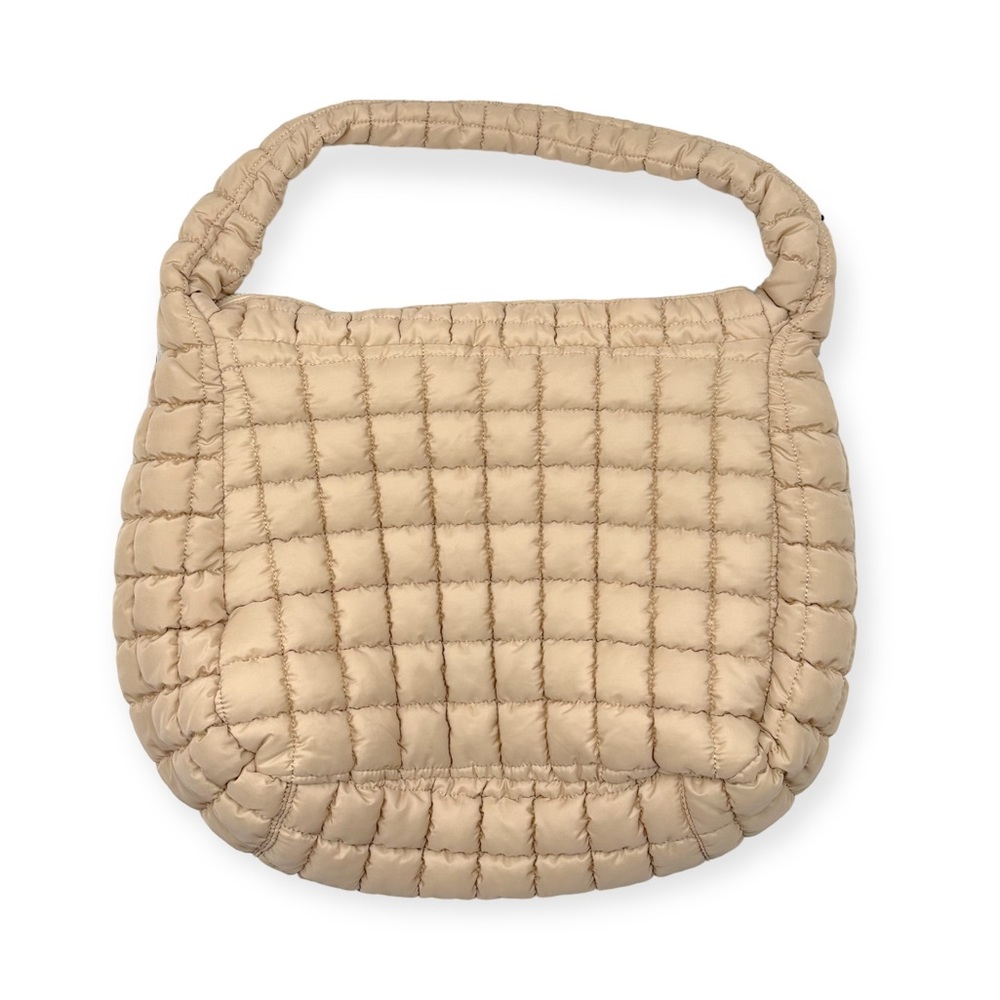 SOLD NWOT FP Movement Quilted Carryall Hobo Crossbody Packable Bag - Off White - Picture 10 of 11